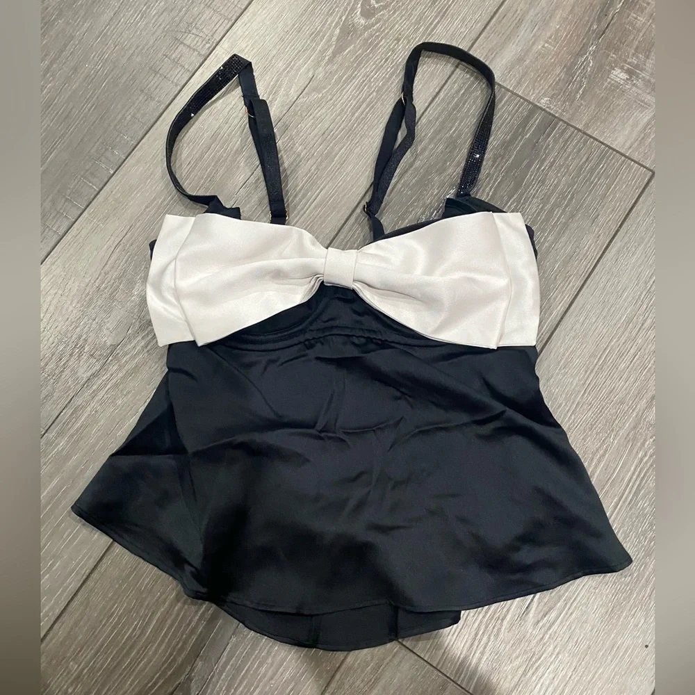 NWOT! Victoria Secret Bow-Topped Satin Cami